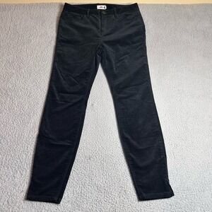 Vineyard Vines Corduroy Pants Womens 8 Black High‎ Waisted Skinny Pants